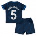 Maillot de foot Chelsea Benoit Badiashile #5 Extérieur vêtements enfant 2023-24 Manches Courtes (+ pantalon court)